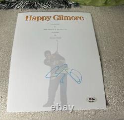 Adam Sandler Signed Autograph Happy Gilmore Movie Script Cover PSA CERTIFIED