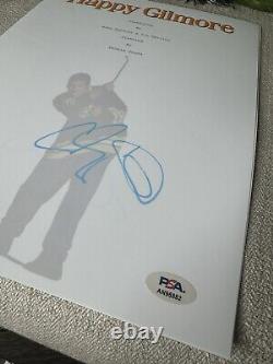 Adam Sandler Signed Autograph Happy Gilmore Movie Script Cover PSA CERTIFIED