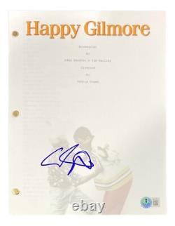 Adam Sandler Signed Happy Gilmore Movie Script BAS