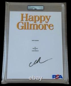 Adam Sandler Signed Happy Gilmore Movie Script PSA/DNA AUTO ENCAPSULATED