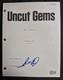 Adam Sandler Signed Movie Script Uncut Gems Beckett Authentication