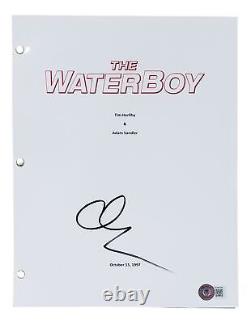 Adam Sandler Signed The Waterboy Movie Script BAS BJ084568