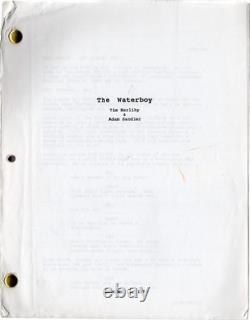 Adam Sandler WATERBOY WATER BOY Original screenplay for the 1998 film #171935