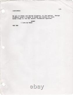 Adam Sandler WATERBOY WATER BOY Original screenplay for the 1998 film #171935
