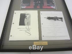 Al Pacino Scarface signed autographed Original framed movie script PAAS COA