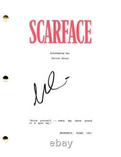 Al Pacino Signed Autograph Scarface Movie Script Screenplay Tony Montana JSA COA