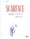 Al Pacino Signed Autographed Scarface Full Movie Script Beckett Bas Coa