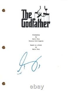 Al Pacino THE GODFATHER Signed Autograph Movie Script Full Screenplay COA