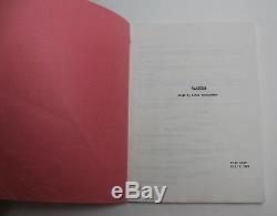 Aladdin / Linda Woolverton 1989 Movie Script Screenplay, Early First Draft