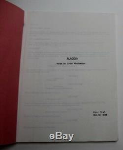 Aladdin / Linda Woolverton 1989 Movie Script Screenplay, Early First Draft