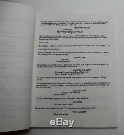 Aladdin / Linda Woolverton 1989 Movie Script Screenplay, Early First Draft