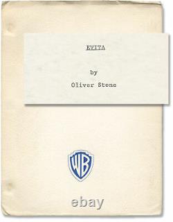 Alan Parker EVITA Original screenplay for the 1996 film #152230