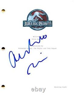 Alessandro Nivola Signed Autograph Jurassic Park 3 Full Movie Script Screenplay