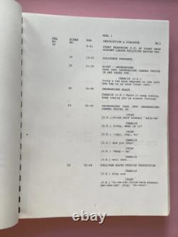 All Dogs Go To Heaven Original Movie Manuscript Script Animation Entire Movie