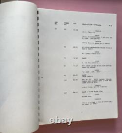 All Dogs Go To Heaven Original Movie Manuscript Script Animation Entire Movie