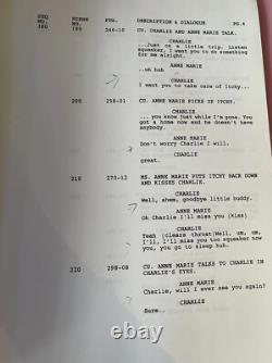 All Dogs Go To Heaven Original Movie Manuscript Script Animation Entire Movie