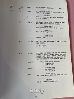 All Dogs Go To Heaven Original Movie Manuscript Script Animation Entire Movie