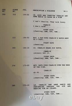 All Dogs Go To Heaven Original Movie Manuscript Script Animation Entire Movie