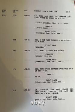 All Dogs Go To Heaven Original Movie Manuscript Script Animation Entire Movie