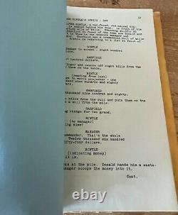 All Hands On Deck Barbara Eden Movie Screenplay Script Original Vintage