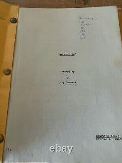 All Hands On Deck Barbara Eden Movie Screenplay Script Original Vintage