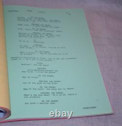 American Pie 2 Original Movie Script Revision Color Pages Production The Heretic