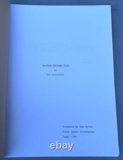 An Alan Smithee Film Burn Hollywood Burn Movie Script Screenplay Joe Eszterhas