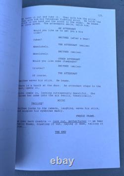 An Alan Smithee Film Burn Hollywood Burn Movie Script Screenplay Joe Eszterhas