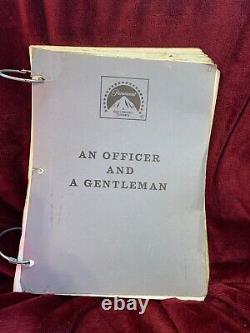 An Officer And A Gentleman Original Movie Script