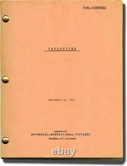 Andre De Toth TANGANYIKA Original screenplay for the 1954 film Van #130749