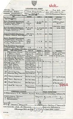 Andrew Davis FUGITIVE Original screenplay for the 1993 neo-noir film #166735