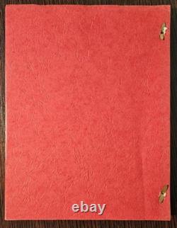 Andromeda Strain movie script 1969 Estimating Draft 4E Ackerman owned