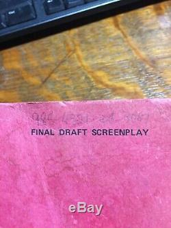 Animal House / 1977 Movie Script Screenplay, USED BY Character Mandy Original