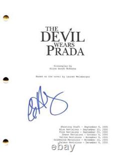 Anne Hathaway Signed Autograph The Devil Wears Prada Movie Script Screenplay