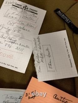 Anthony E Zuiker Script the Runner Signed Letter First Movie CSI Hollywood