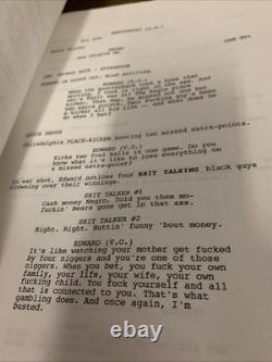 Anthony E Zuiker Script the Runner Signed Letter First Movie CSI Hollywood