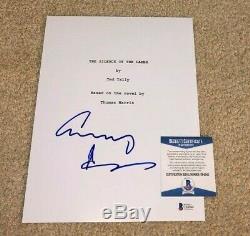 Anthony Hopkins Signed The Silence Of Lambs Full Movie Script Hannibal Bas