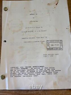 Apollo 13 William Broyles Tom Hanks Movie Screenplay Script