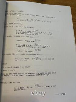 Apollo 13 William Broyles Tom Hanks Movie Screenplay Script