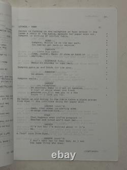 April Rising Original Draft Movie Screenplay with Notes