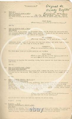 Arcady Boytler CELOS JEALOUSY Original screenplay for the 1936 film #146385