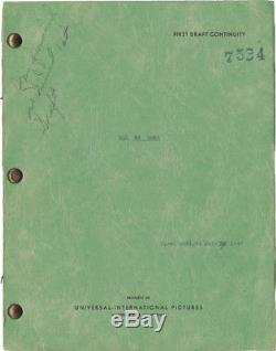 Arthur Miller ALL MY SONS Original screenplay for the 1948 film #122575