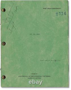 Arthur Miller ALL MY SONS Original screenplay for the 1948 film #122575