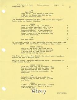 Ashton Kutcher Cameron Diaz WHAT HAPPENS IN VEGAS Original screenplay #170718
