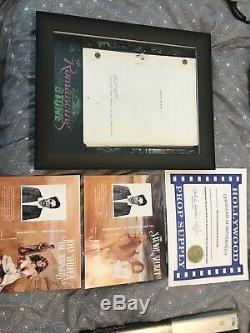 Authentic ROMANCING THE STONE Movie Prop BOOK COVERS With Original Script & COA