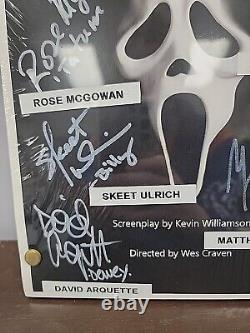 Autographed Scream Movie Script JSA Certified