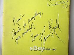 BAD TIMING FILM SCRIPT SIGNED by NICOLAS ROEG, HARVEY KEITEL, THERESA RUSSELL +1