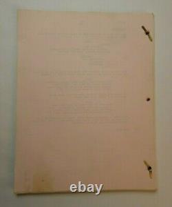 BATES MOTEL / Richard Rothstein 1987 TV Movie Script, death of Norman Bates