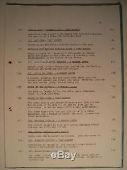 BATMAN original 1989 movie script / TIM BURTON, JACK NICHOLSON, MICHAEL KEATON