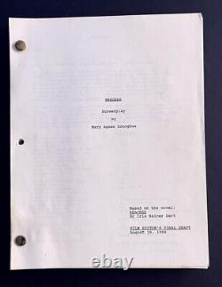 BEACHES Original Movie Script 1988 (Bette Midler Barbara Hershey John Heard)